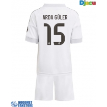 Real Madrid Arda Guler #15 Domaci Dres za djecu 2025-26 Kratak Rukav (+ Kratke hlače)